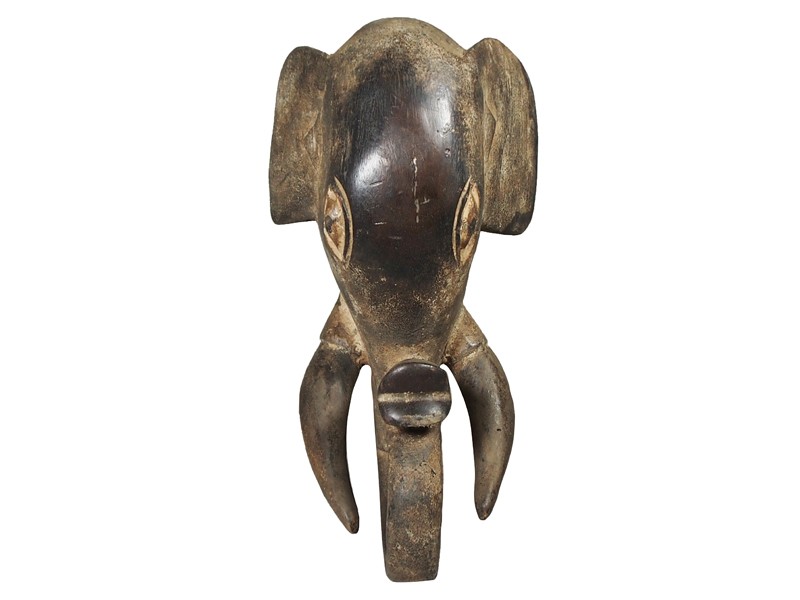 Small Ivory Coast Elephant Mask Small Ivory Coast Elephant Mask